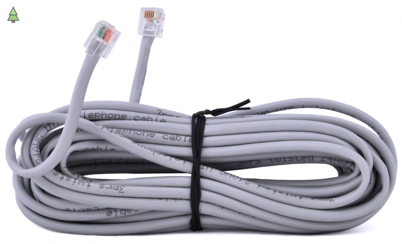 Кабель SAWO INN-R7.5 RJ12 для подключения пульта модели S (7.5м) для сауны или бани