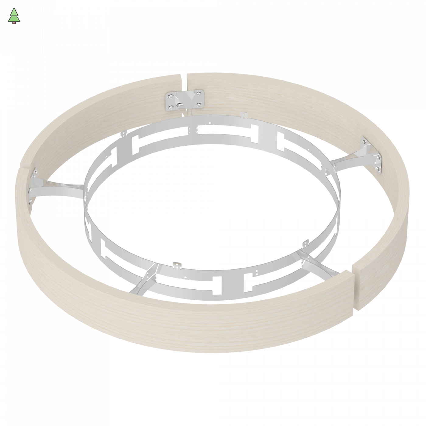 SAWO Деревянное ограждение для печи ARIES ARI6, осина, артикул ARI-GUARD-W6-A