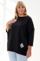 Кофта Футер life [черный]