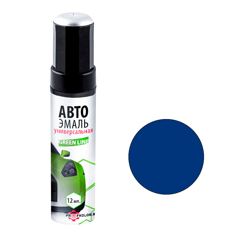 Карандаш с кисточкой для подкраски сколов на Chery Qq. Цвет Jazz Blue. Код цвета: 5005