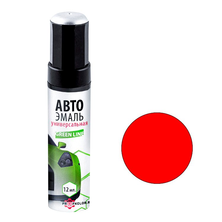 Карандаш с кисточкой для подкраски сколов на Daihatsu. Цвет Pure Red. Код цвета: R29