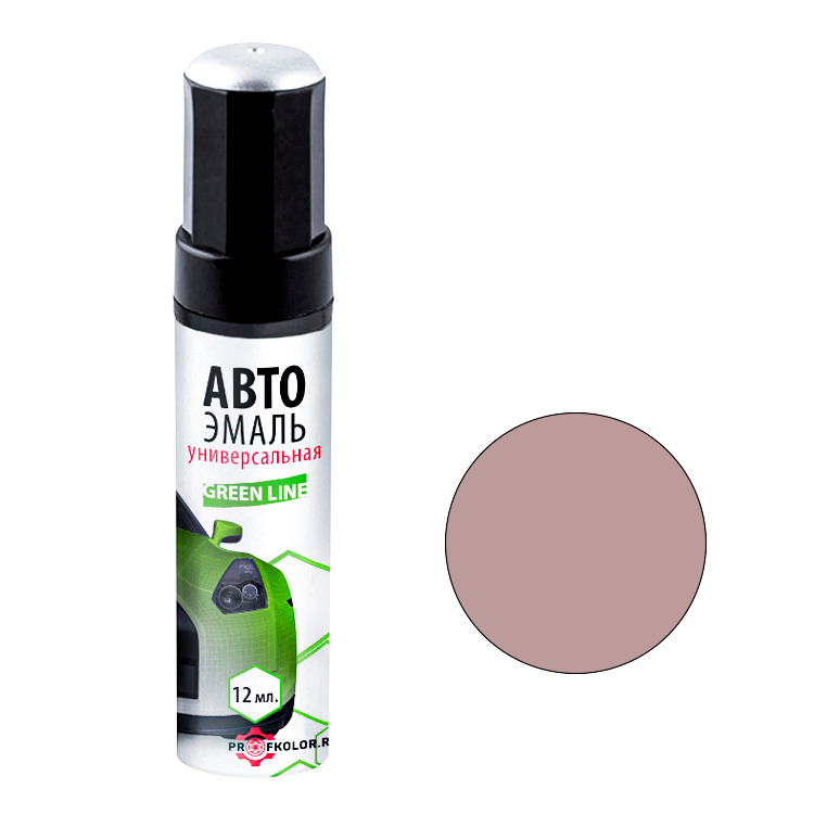 Карандаш с кисточкой для подкраски сколов на Fleet Dulux Colour Card. Цвет Smokebush. Код цвета: S12A2