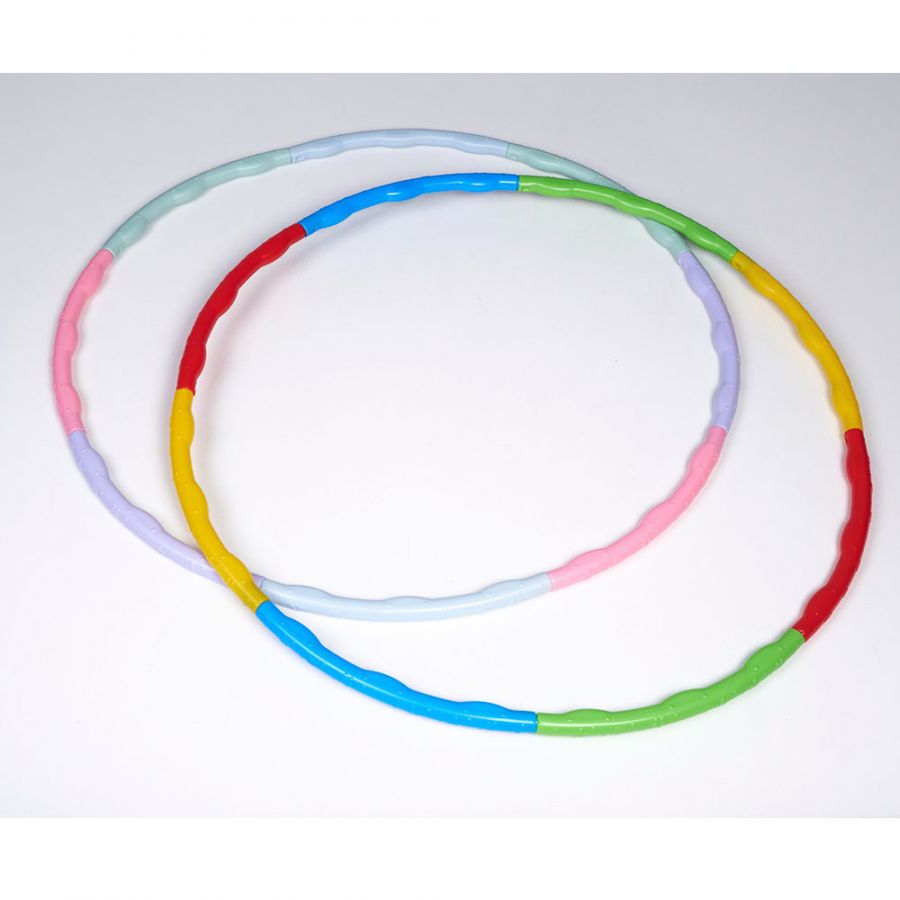 Обруч пластмассовый сборный 8 сек.67см