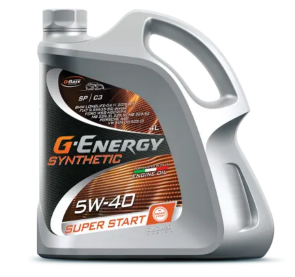 G-Energy Synthetic Super Start 5W-40, 4л