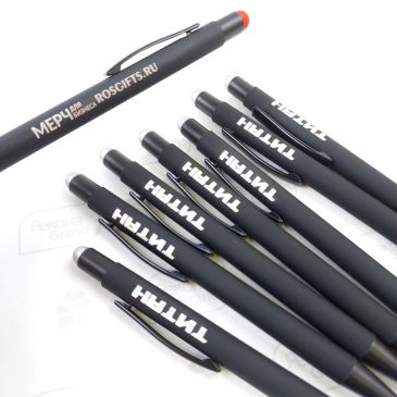 Ручки со стилусом с логотипом ТИТАН