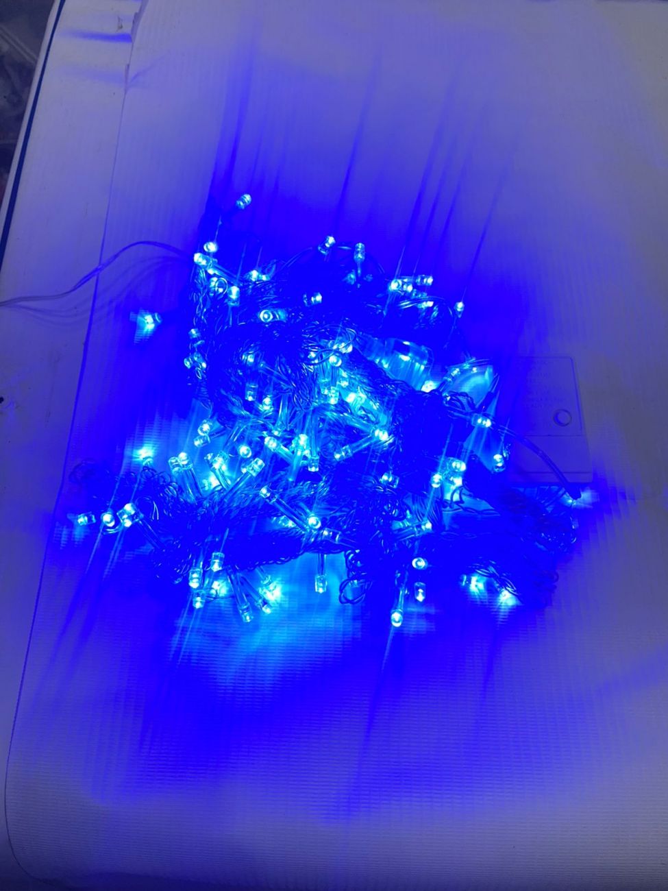 гирлянда штора 3х2 синяя