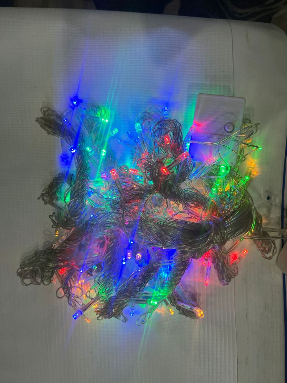 гирлянда штора 3х2 цветная