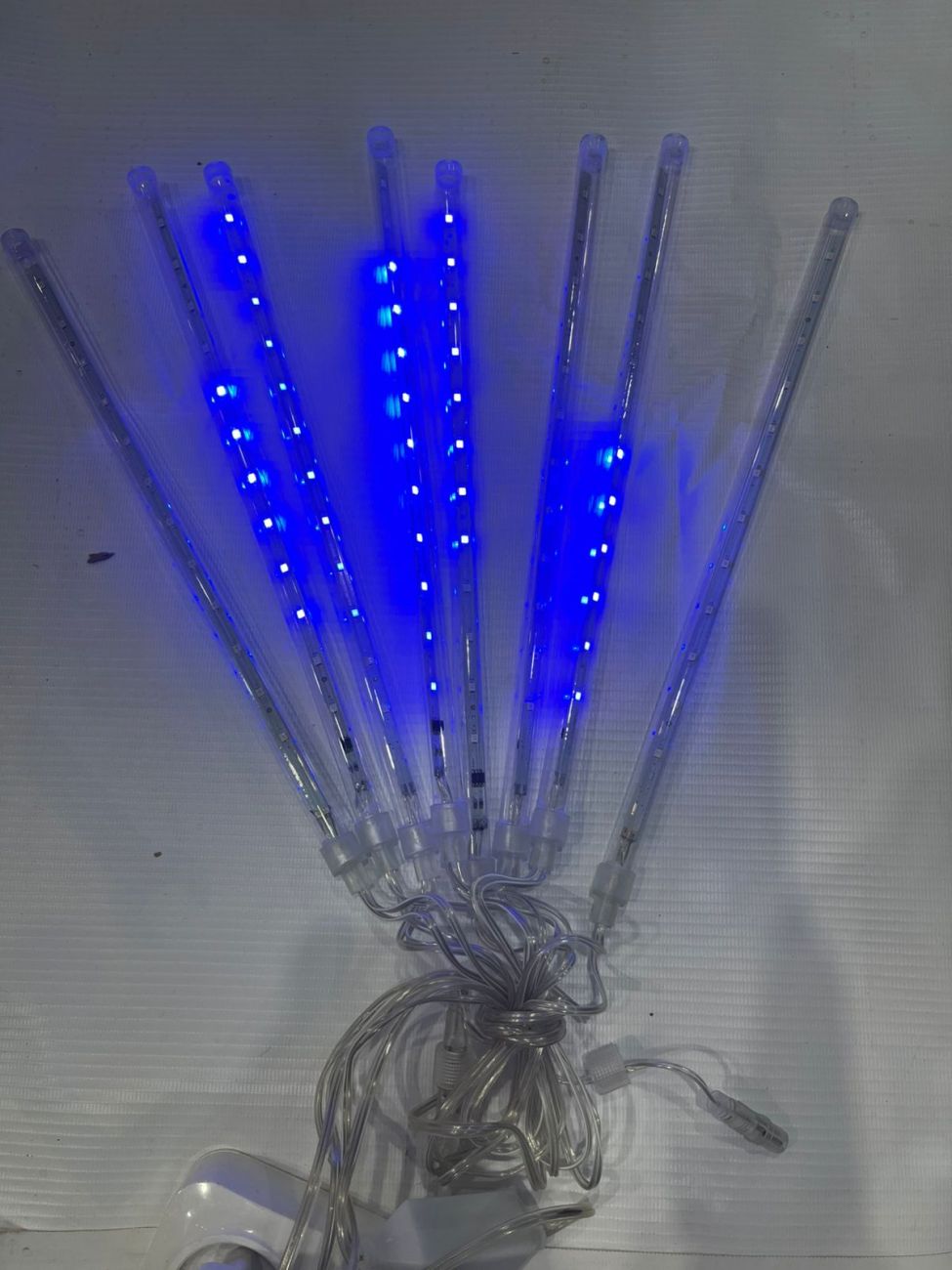 гирлянда падающие звезды 2х0,3 синий