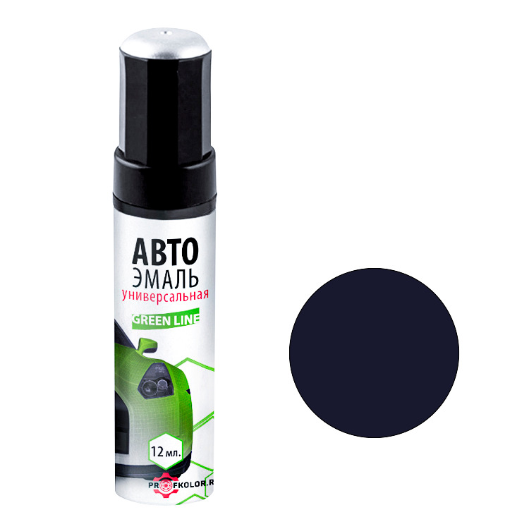 Карандаш с кисточкой для подкраски сколов на Huanghai Auto,Pilot Cuv. Цвет Blue Purple Pearl. Код цвета: M6