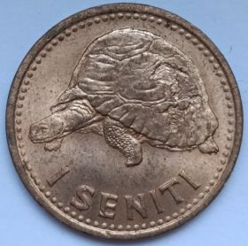 1 сенити  Тонга 1968