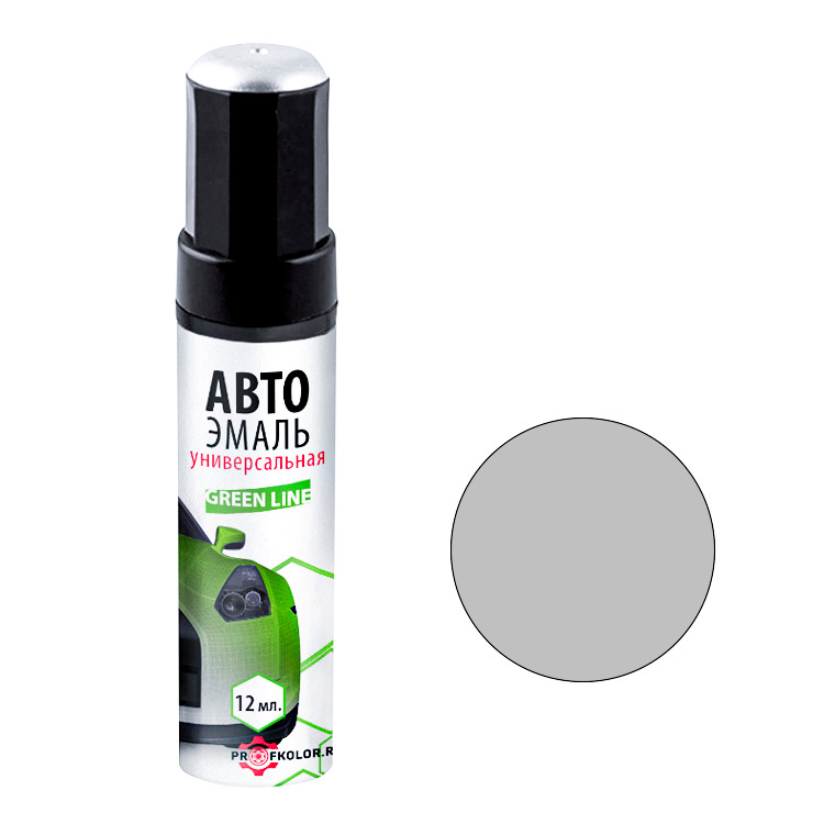 Карандаш с кисточкой для подкраски сколов на Jihe. Цвет Silence Silver. Код цвета: JL03