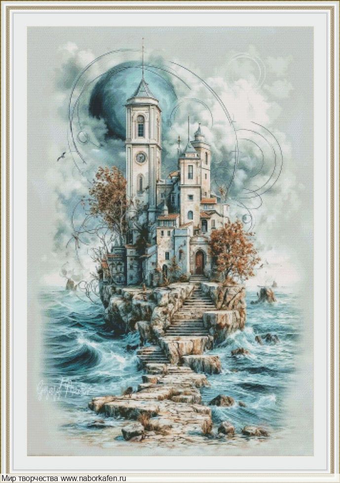 Набор для вышивания "01063 Замок у моря"