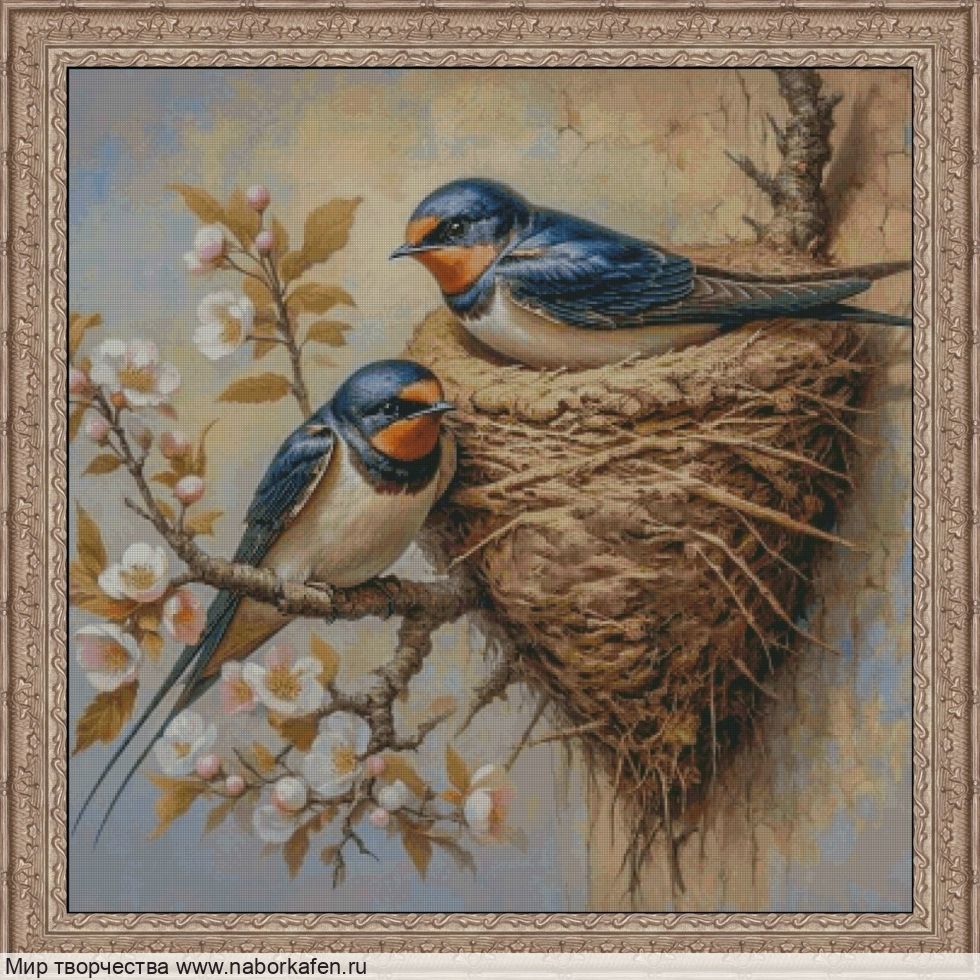 Набор для вышивания "Ласточки"