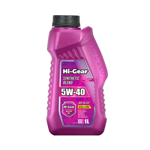 Hi-Gear API SL/CF ACEA A3/B4  5W-40, 1л