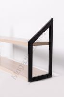 Стеллаж настенный-настольный Ангули 150х600