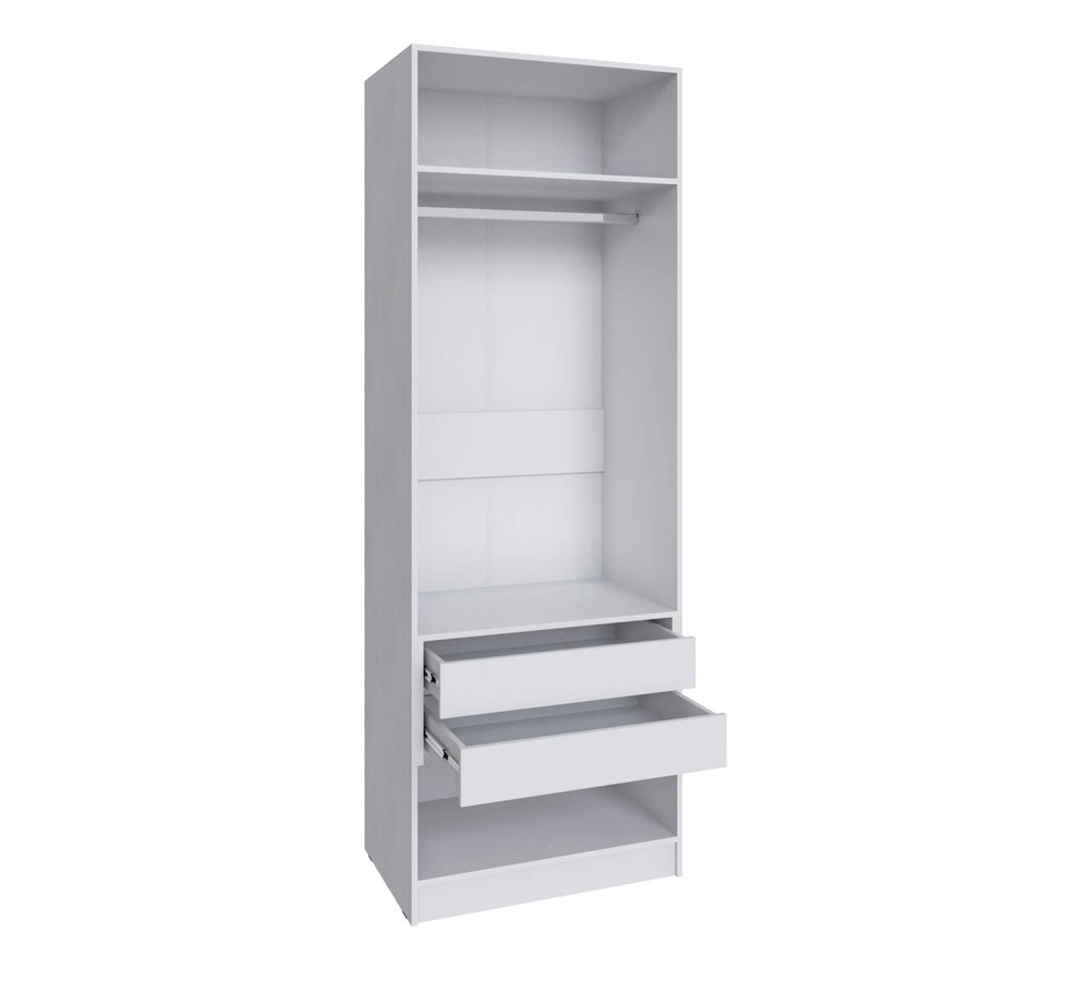 "Мадрид" Шкаф 0,8 с 2я ящ внутри