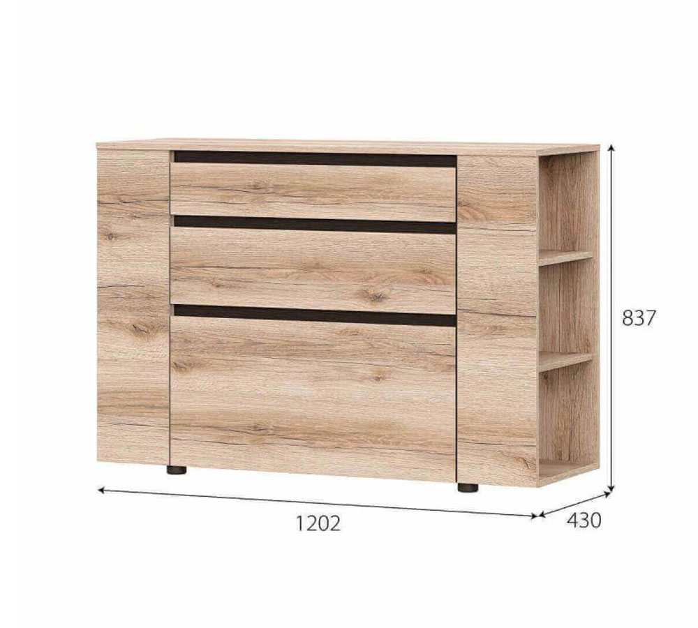 Комод "Берген" серия №3