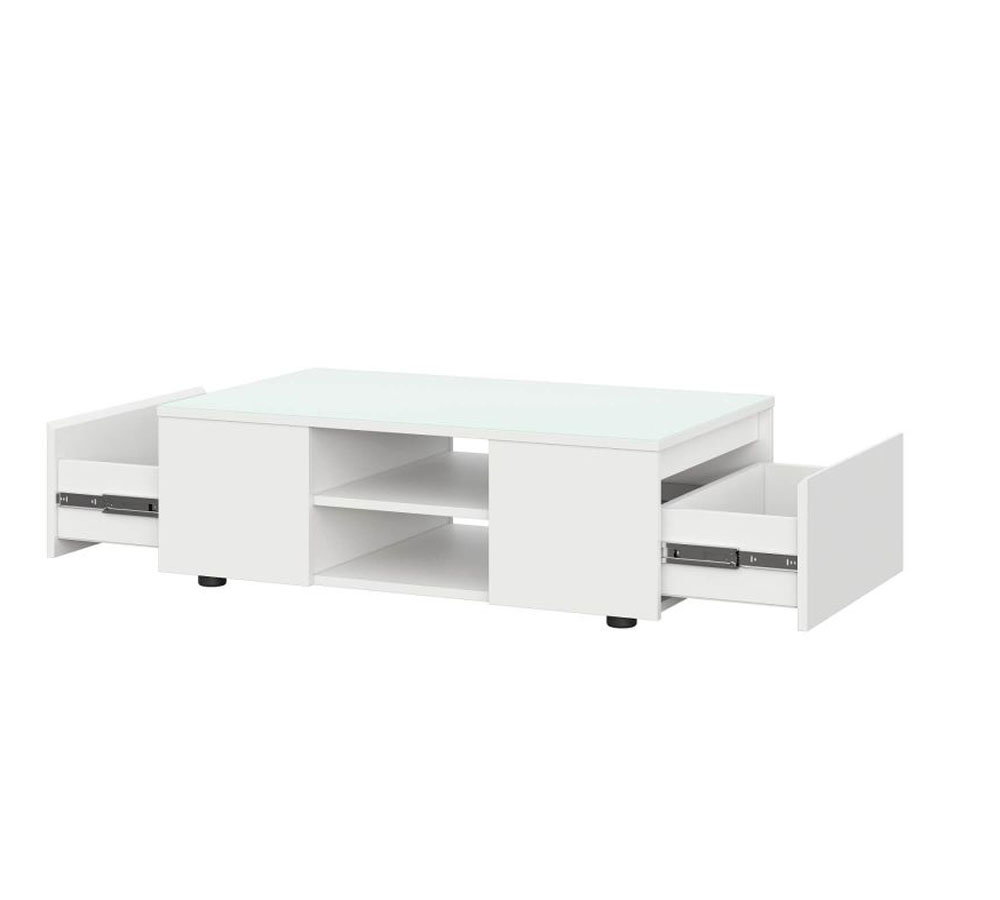 Стол журнальный "Одри" со стеклом