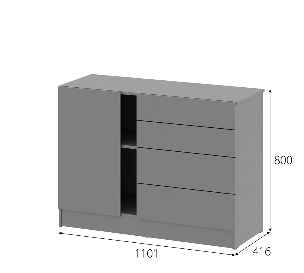 Комод "Энни" 1,1
