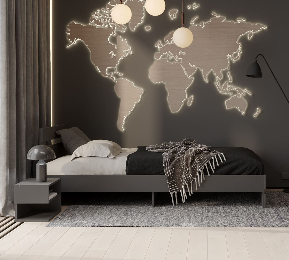 Кровать "Энни" 0,9 без матраса