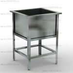 Ванна моечная ВМС/1-53/53 без борта 1 секция