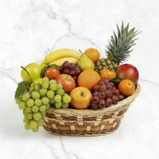 Большая фруктовая корзина "Изобилие"