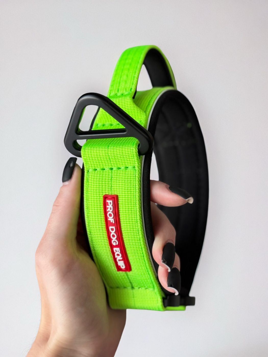 Ошейник BRONX | Неон зеленый | Размер в ассортименте