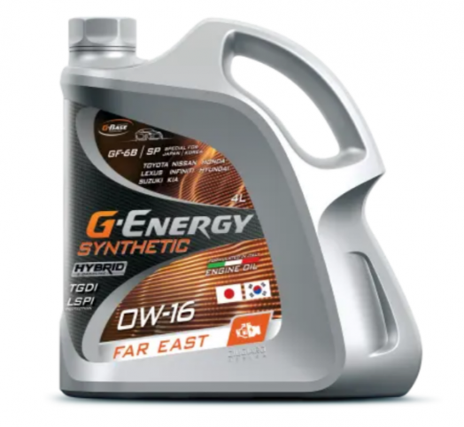 G-Energy Synthetic Far East 0W-16, 4л