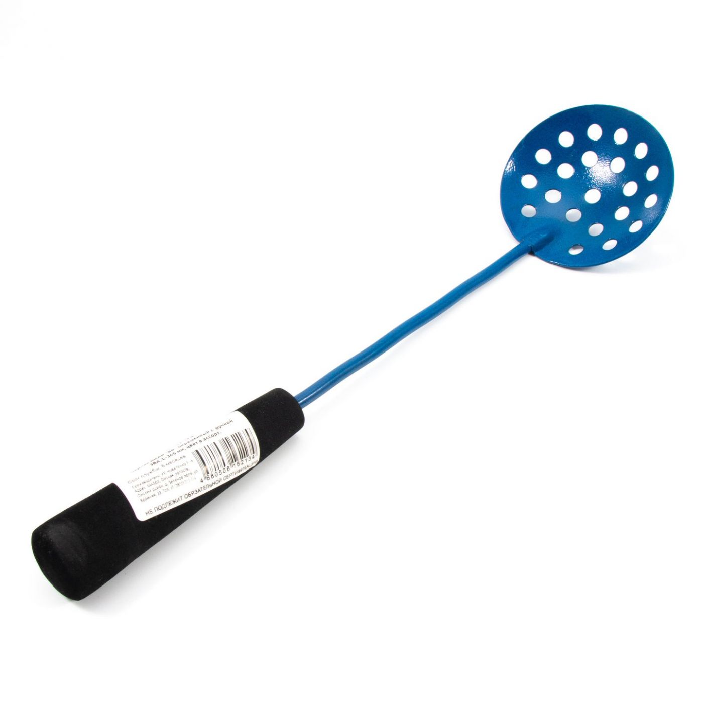 Черпак ЯМАН "BR" окрашенный с  ручкой ЭВА, L-345 мм.