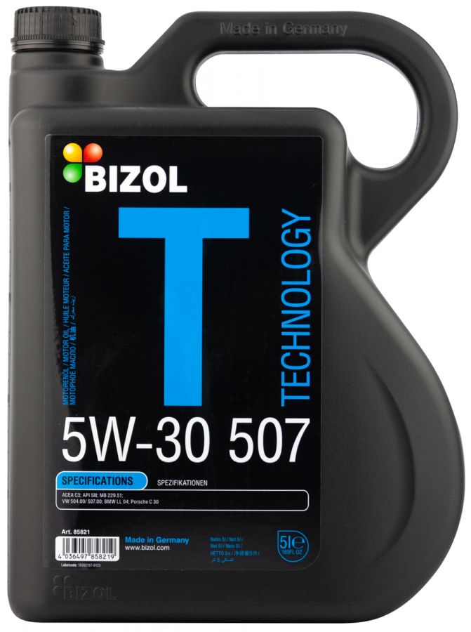 BIZOL Technology 507 5W-30, 5л