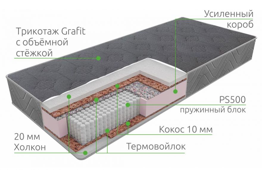 Матрас Holl Hard PS 500 | Vita