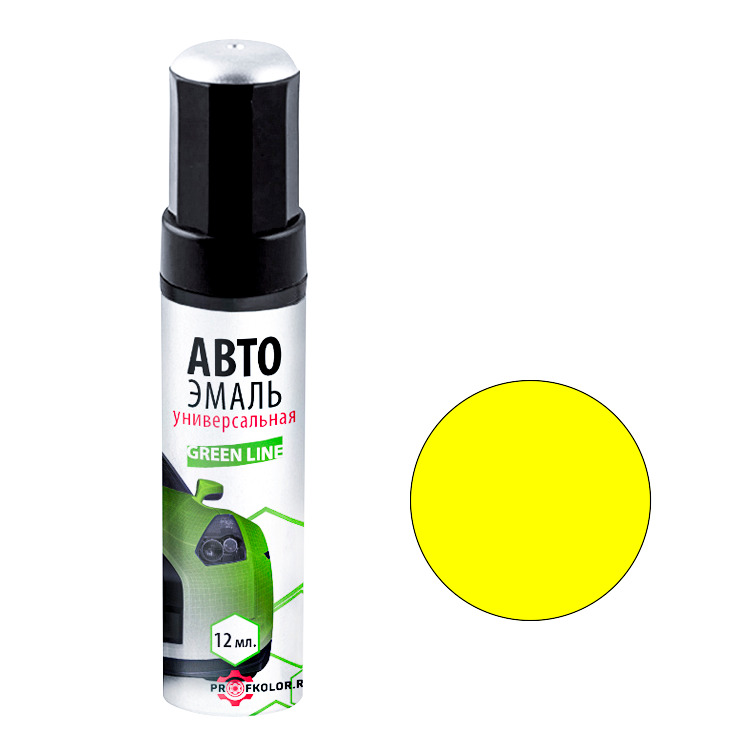 Карандаш с кисточкой для подкраски сколов на Mg Blmc. Цвет Passion Yellow. Код цвета: YPL