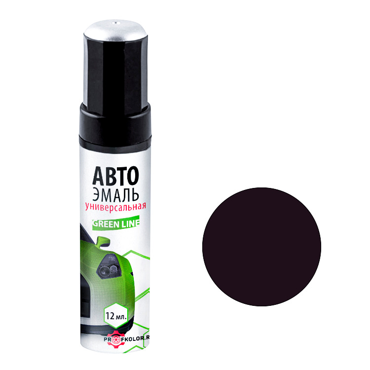 Карандаш с кисточкой для подкраски сколов на Ssangyong. Цвет Royal Wine Met. / Standard. Код цвета: WAB,ABK