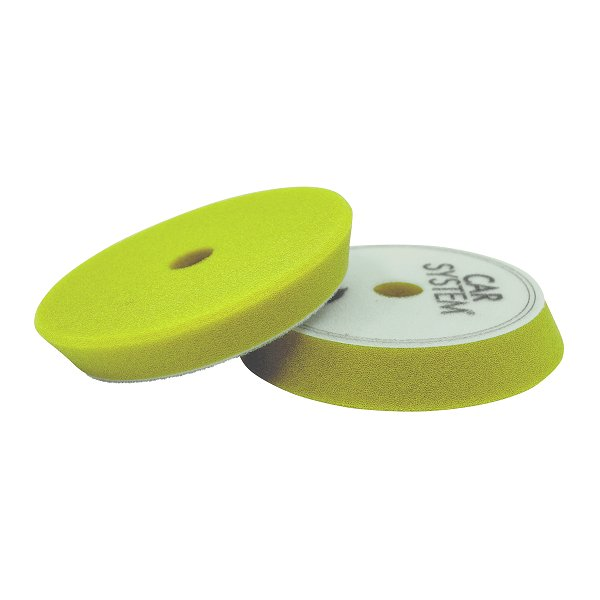 Полировальник поролоновый средней жесткости конусный 125-145мм желтый (уп.=2шт.)