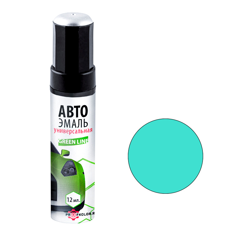 Карандаш с кисточкой для подкраски сколов на Vauxhall. Цвет Neptun Turquoise Mica. Код цвета: 37L