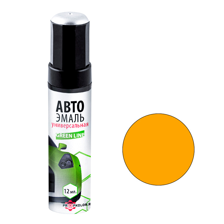 Карандаш с кисточкой для подкраски сколов на Wuling Baojun. Цвет Flash Orange. Код цвета: GS