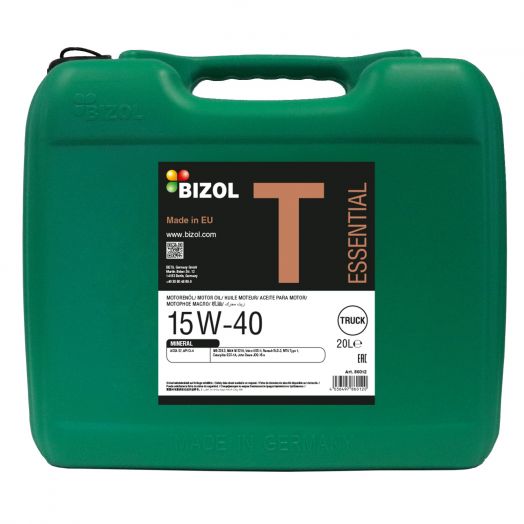 BIZOL Truck Essential 15W-40, 20л