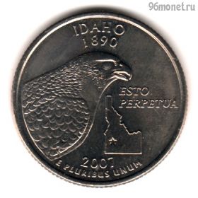 США 25 центов 2007 D Айдахо