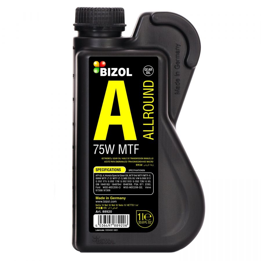 BIZOL Allround Gear Oil MTF 75W, 1л