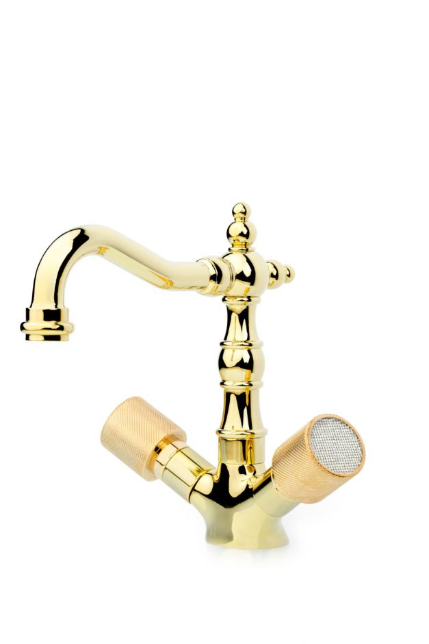 Смеситель Boheme Royal Cristal 292-Royal/CRST вентильный