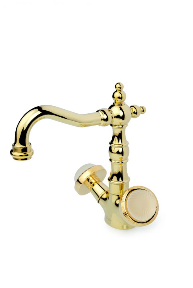 Смеситель вентильный для раковины Boheme Satine 292-ST