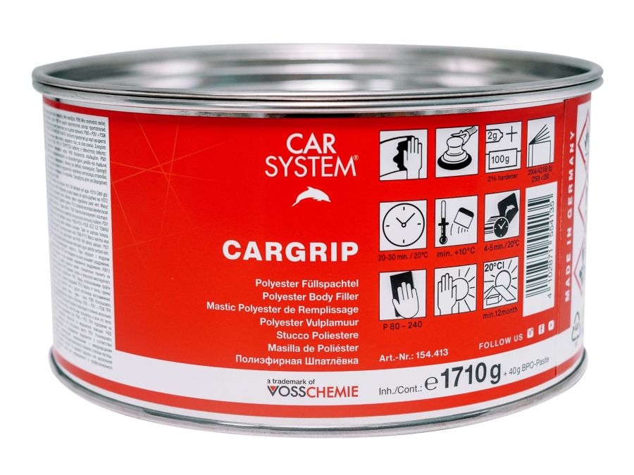 Шпатлёвка 2К полиэфирная CarGrip (1,75 кг)