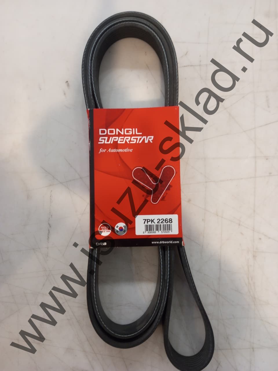 Ремень генератора (d4cb) hd35/mighty/porter2 (Корея)