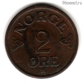 Норвегия 2 эре 1956