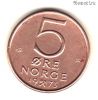 Норвегия 5 эре 1973