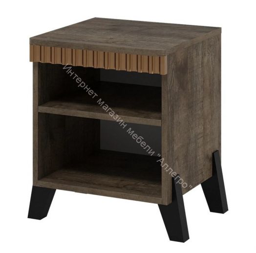 Тумба прикроватная с ножками Ольга 3 Дуб коми