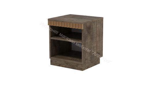 Тумба прикроватная на цоколе Ольга 3 Дуб коми