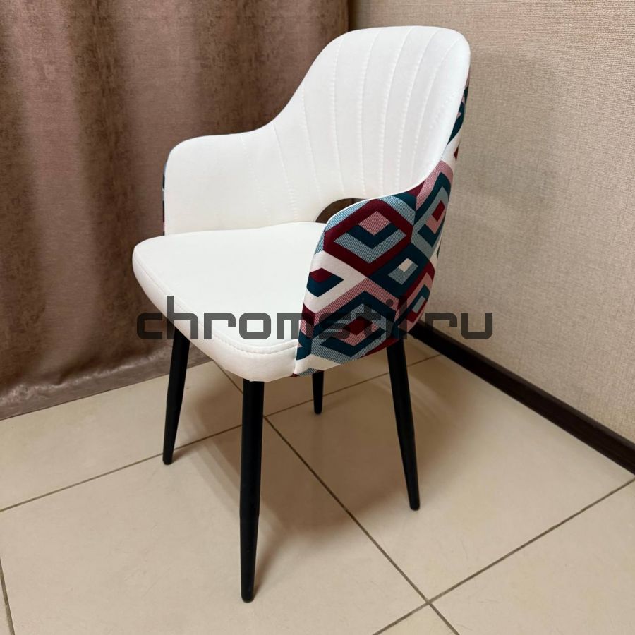 Стул "Турин с выпилом" коммбинированный