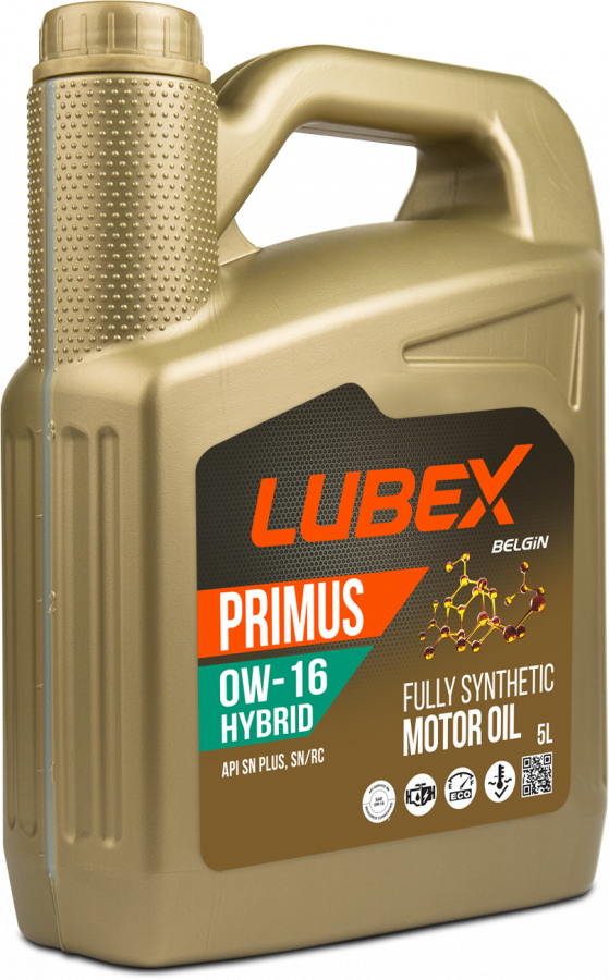 Lubex PRIMUS HYBRID 0W-16, 5л