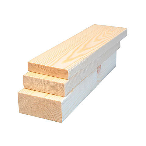 Доска 200*20 мм сухая строганая из сосны